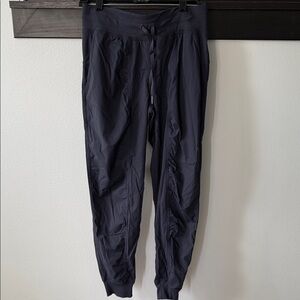 lululemon athletica Black Night Mid Rise Joggers